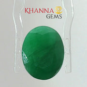 8.42/CT Natural Panna Stone with Govt. Lab Certificate-12927D53249